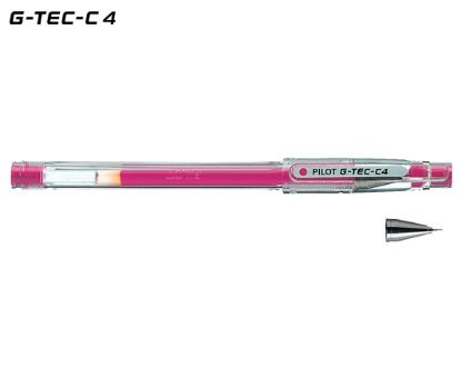 Εικόνα της PILOT ΣΤΥΛΟ HI-TEC-C 0.4mm ΡΟΖ