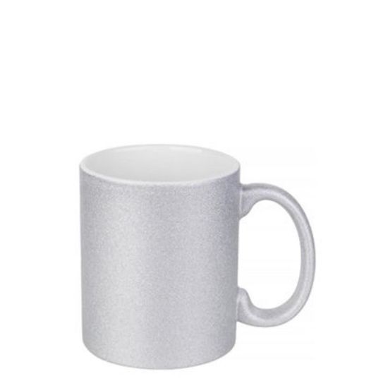 Εικόνα της MUG 11oz (GLITTER) SILVER