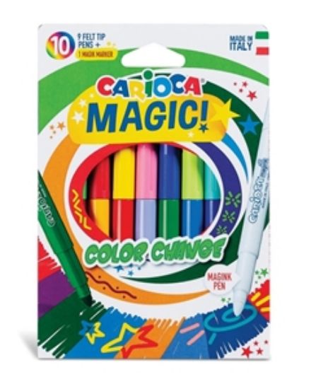 Εικόνα της ΜΑΡΚΑΔΟΡΟΙ CARIOCA COLOR CHANGE MAGIC 9+1