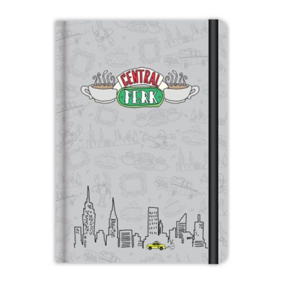 Εικόνα της  Friends A5 Casebound Notebook – Grey