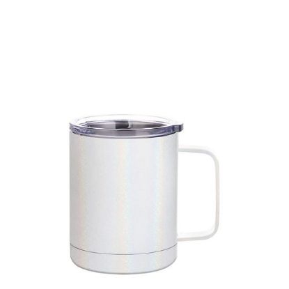 Εικόνα της Κούπα θερμός - 10oz - WHITE sparkling with Handle