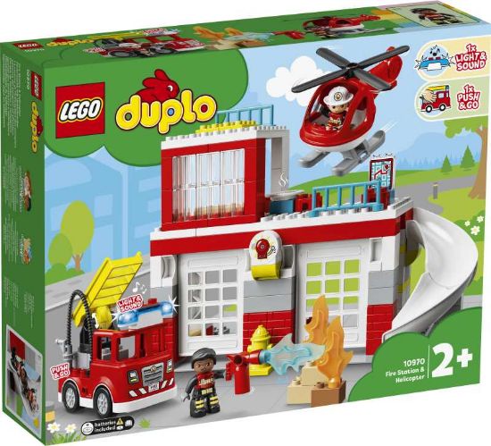 Εικόνα της LEGO Duplo Fire Station & Helicopter (10970)