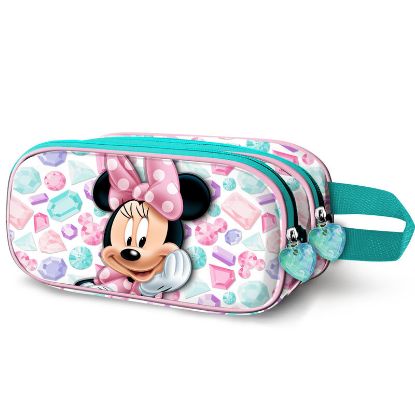 Εικόνα της Disney Minnie Diamonds 3D double pencil case