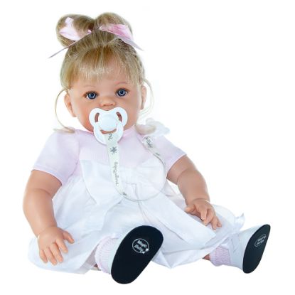 Εικόνα της Magic baby κούκλα που κλαίει "Susy Pink bow"