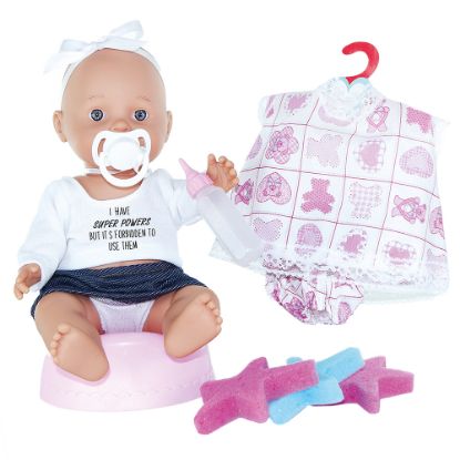 Εικόνα της Magic baby κούκλα Μωρό με γιογιο, ρούχα και αξεσουάρ - Κορίτσι