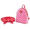 Εικόνα της Loungefly Disney Minnie Pink Polka Dot backpack 31cm