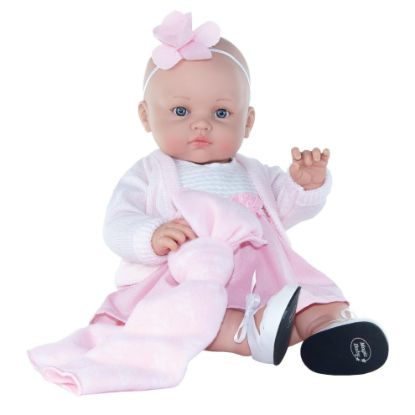 Εικόνα της Magic baby κούκλα "Alicia pink bow "