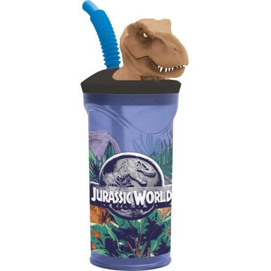 Εικόνα της Stor Ποτήρι 3D 360Ml Jurassic World Franchise