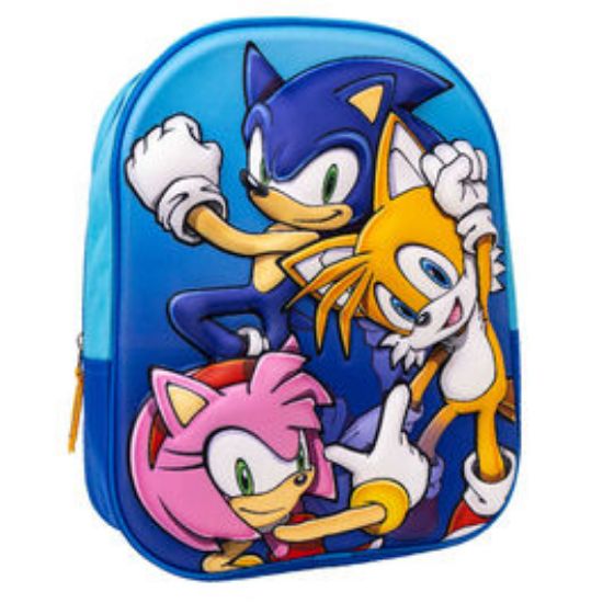 Εικόνα της Sonic The Hedgehog 3D backpack 31cm