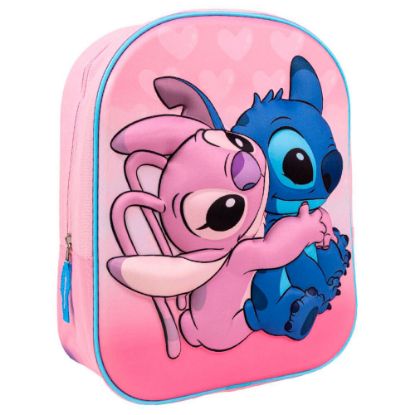 Εικόνα της Disney Stitch 3D Angel backpack 31cm