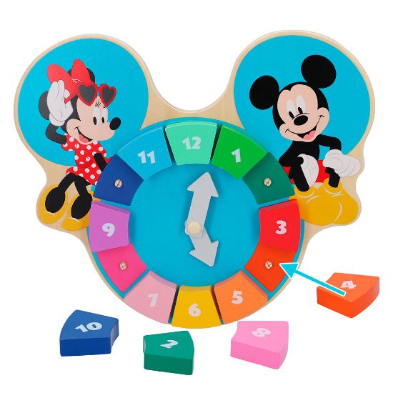 Εικόνα της Disney Mickey Wooden puzzle clock