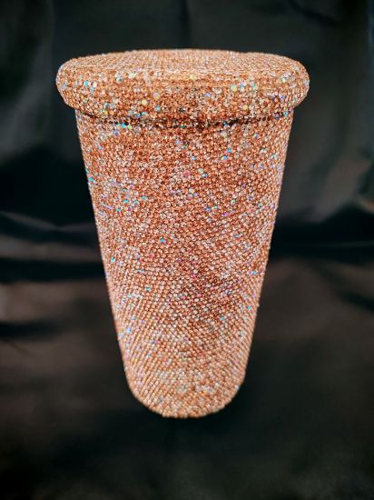 Εικόνα της Crystal ποτήρι θερμός 500ml-Χρυσό