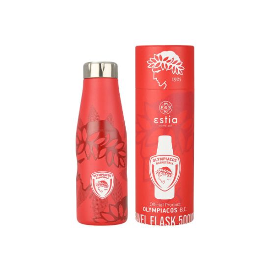 Εικόνα της ΘΕΡΜΟΣ TRAVEL FLASK OLYMPIACOS BC EDITION 500ml