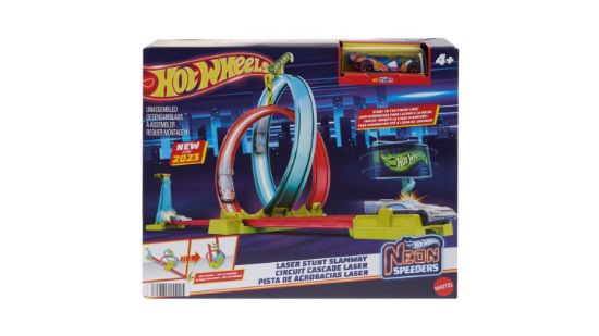 Εικόνα της HOT WHEELS LASER STUNTSLAMWAY