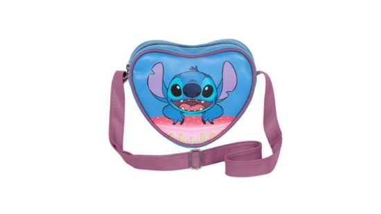 Εικόνα της ΤΣΑΝΤΑΚΙ STITCH ΣΕ ΣΧΗΜΑ ΚΑΡΔΟΥΛΑΣ