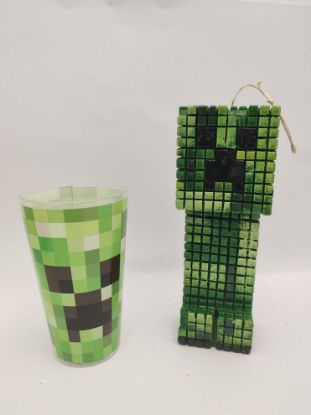 Εικόνα της ΣΕΤ ΛΑΜΠΑΔΑ ΣΩΜΑ MINECRAFT ΜΕ ΠΟΤΗΡΙ MINECRAFT