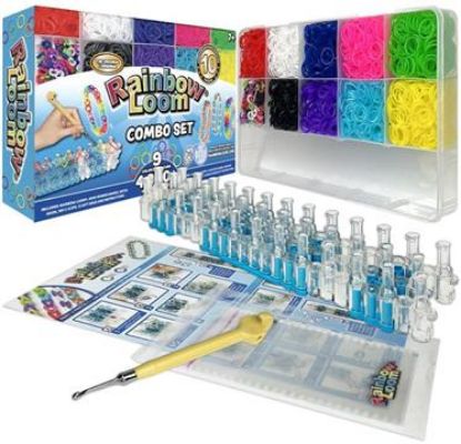 Εικόνα της Rainbow Loom Αργαλειός Combo Set