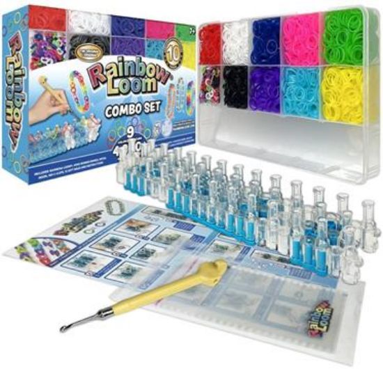 Εικόνα της Rainbow Loom Αργαλειός Combo Set