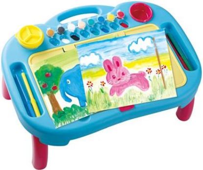 Εικόνα της Playgo Τραπέζι Ζωγραφικής Draw & Carry Desk 19Τμχ (7361)