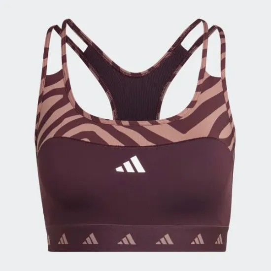 Εικόνα της W HYGLM MS B BROWN WORKOUT BRA - MEDIUM Women - MDD
