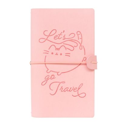 Εικόνα της NOTEBOOK ΜΕ ΔΕΡΜΑΤΙΝΙ PUSHEEN