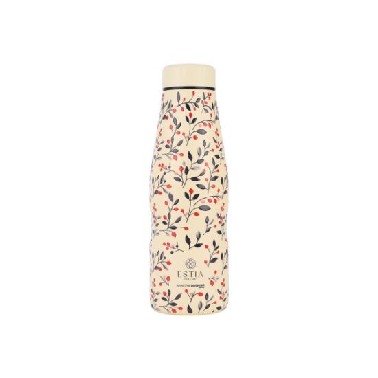 Εικόνα της ΘΕΡΜΟΣ TRAVEL FLASK SAVE THE AEGEAN 500ml BLOOM BEIGE