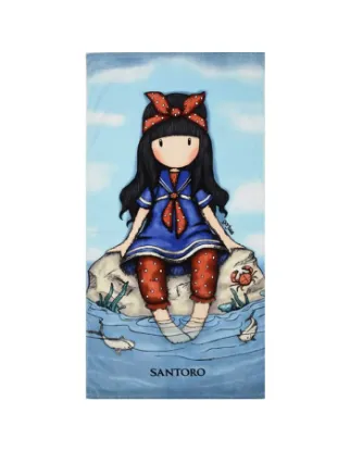 Εικόνα της Πετσέτα Θαλάσσης Κορίτσι SANTORO 75x150cm 