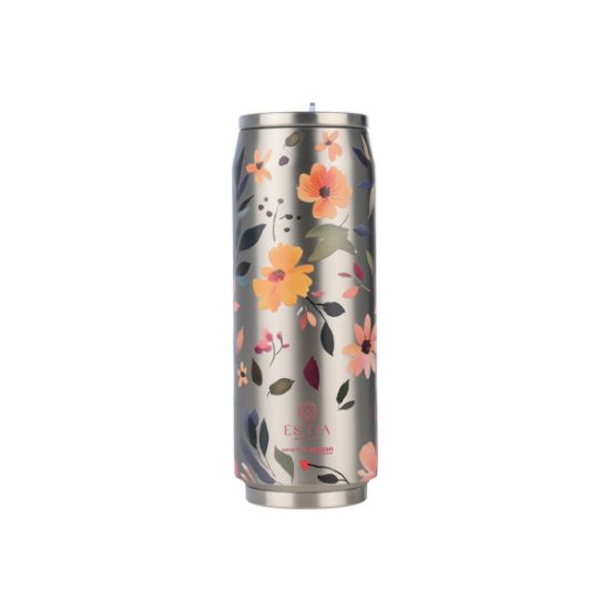 Εικόνα της ΘΕΡΜΟΣ TRAVEL CUP SAVE THE AEGEAN 500ml SILVER BOTANIC