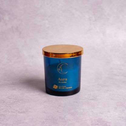 Εικόνα της Αρωματικό κερί Aura με γιασεμί & σύκο 150gr