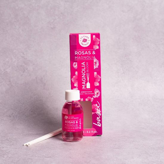 Εικόνα της Αρωματικό χώρου με sticks magnolia bloom 95ml