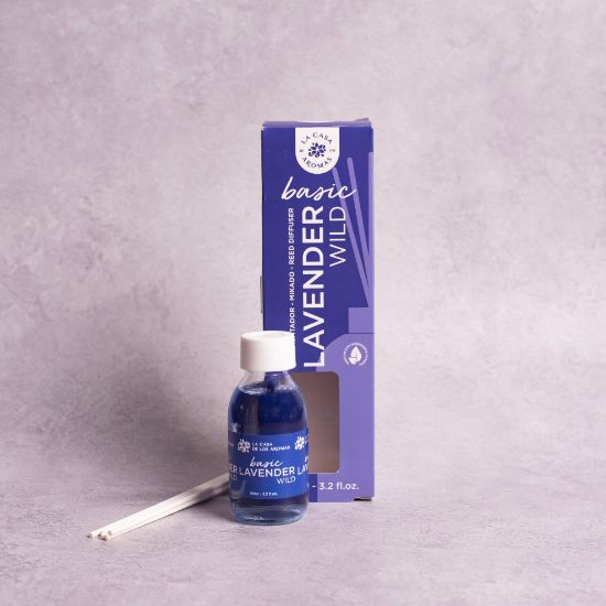 Εικόνα της Αρωματικό χώρου με sticks lavender wild 95ml