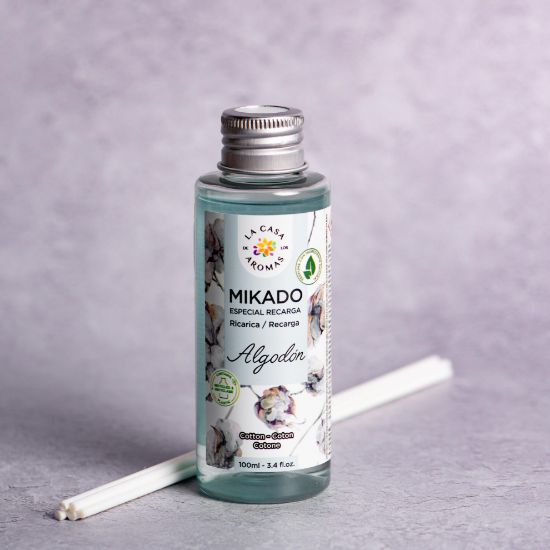 Εικόνα της Αρωματικό χώρου με sticks Βαμβάκι 100ml