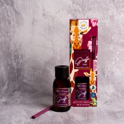 Εικόνα της Αρωματικό χώρου με sticks ylang & ροδάκινο 95ml