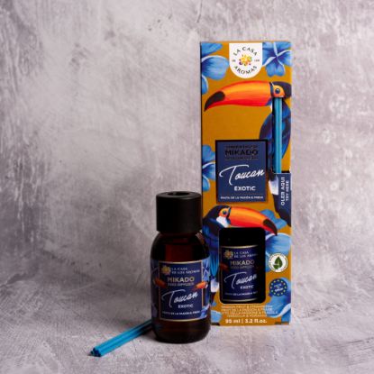 Εικόνα της Αρωματικό χώρου με sticks passion fruit & φράουλα 95ml