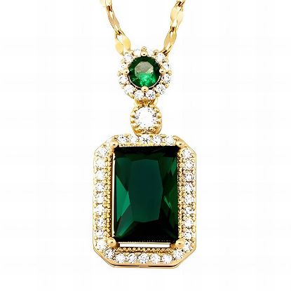 Εικόνα της Necklace, 18K Gold Plated Steel