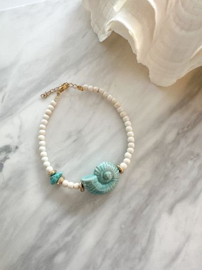 Εικόνα της Ceramic Snail Bracelet Veraman