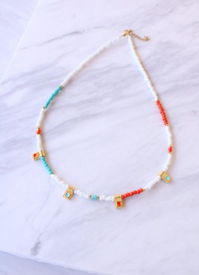 Εικόνα της Multi Square Necklace