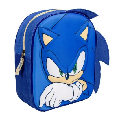 Εικόνα της Παιδική Τσάντα Πλάτης 3D 27εκ SONIC
