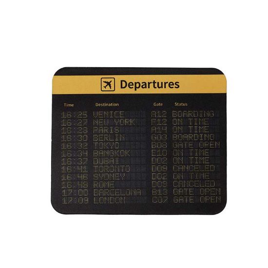 Εικόνα της MOUSE PAD i-TOTAL DEPARTURES 24x20