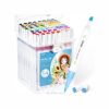 Εικόνα της Ohuhu Water-based Coloring Markers Dual Σετ 64 Χρώματα Brush & Chisel