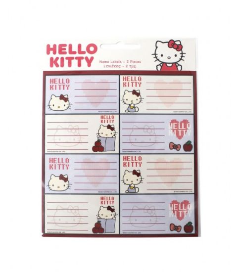 Εικόνα της 16 ΕΤΙΚΕΤΕΣ HELLO KITTY