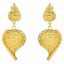 Εικόνα της Earrings, 18K Gold Plated Steel