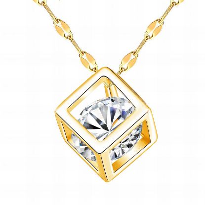 Εικόνα της Necklace, 18K Gold Plated Steel