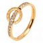 Εικόνα της Ring, 18K Gold Plated Steel