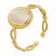 Εικόνα της Ring, 18K Gold Plated Steel