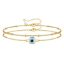 Εικόνα της "Evil Eye" Bracelet, 18K Gold Plated Steel