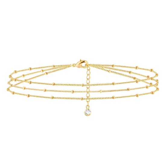 Εικόνα της Bracelet, 18K Gold Plated Steel
