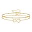 Εικόνα της Bracelet, 18K Gold Plated Steel