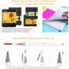 Εικόνα της Ohuhu Honolulu Alcohol Art Markers Σετ Μαρκαδόρων 320 χρωμάτων Brush & Chisel