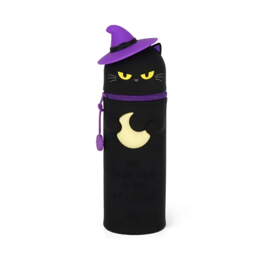 Εικόνα της  2-in-1 Soft Silicone Pencil Case - Kitty Witch - Kawaii